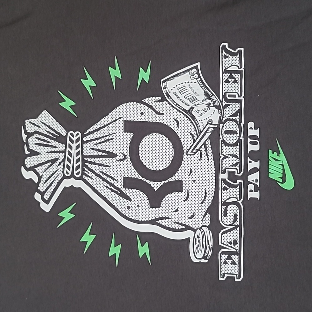 KD Kevin Durant easy money gray shirt xl nike